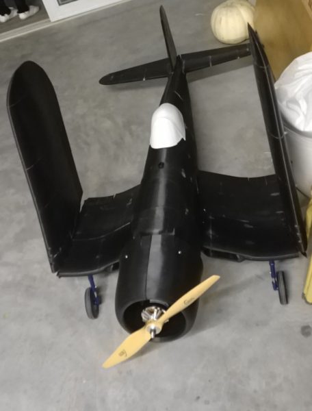 3D printed RC model 3DLabPrint VOUGHT F4U CORSAIR – 3dpmav